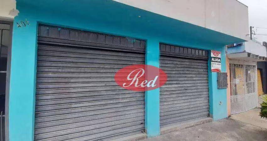 Salão para alugar, 31 m² por r$ 1.340,00/mês - vila amorim - suzano/sp