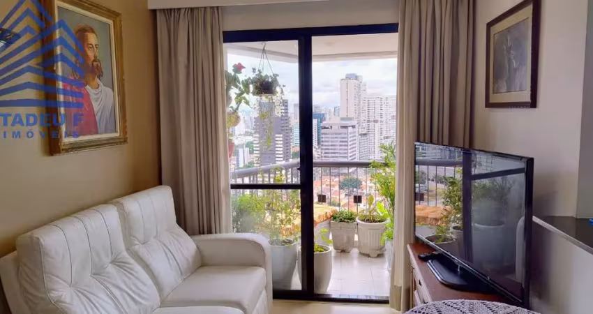 Apartamento a venda, 1 dorm, 1 vaga na chácara santo antonio