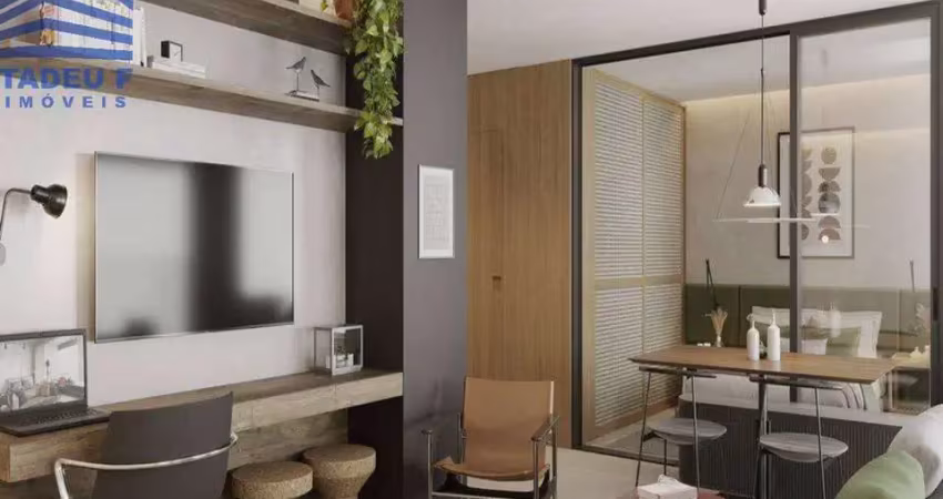 Apartamento a venda, 1 dorm. na chácara santo antônio