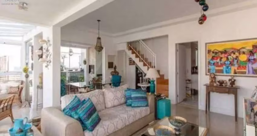 Cobertura para venda ou locação, 3 dorms, 3 vagas no alto da boa vista