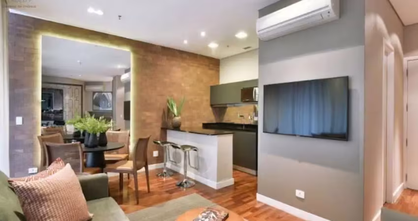 Apartamento a venda, 1 dorm, 2 vagas na vila olímpia