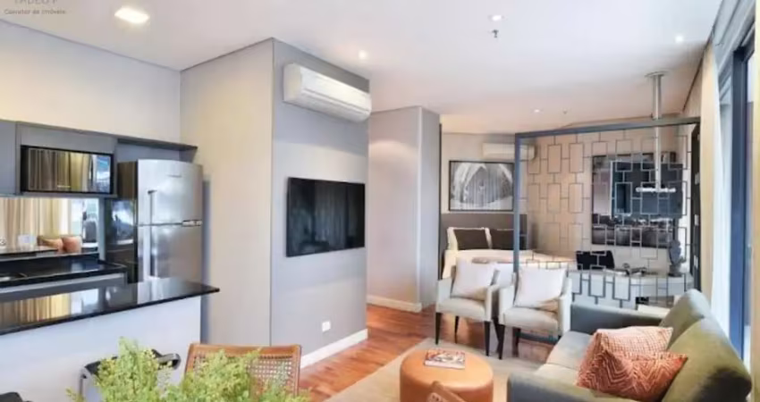 Apartamento para venda ou locação, 1 dorm, 2 vagas na vila olímpia