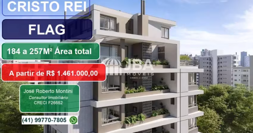 Apartamento cristo rei, 3 quartos -3 suítes - 2 vagas - entrega dezembro 2026