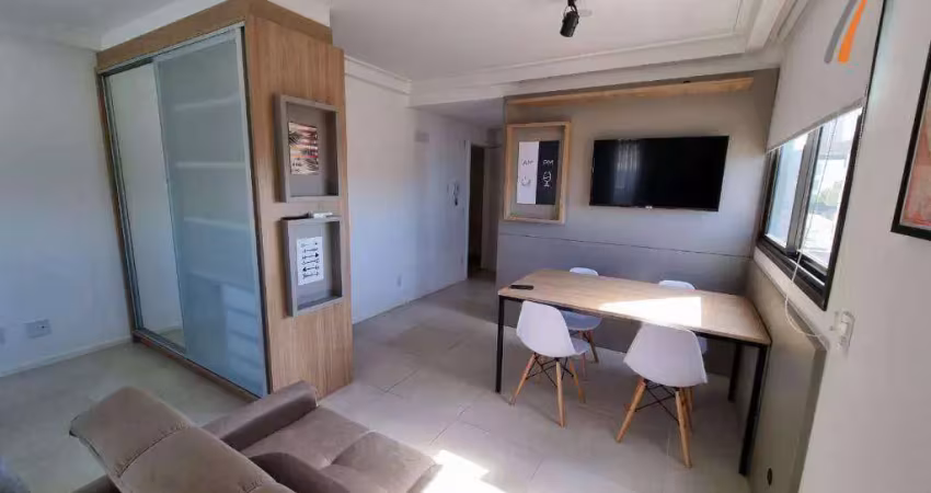 Studio com 1 dormitório à venda, 36 m² por r$ 599.000,00 - coqueiros - florianópolis/sc