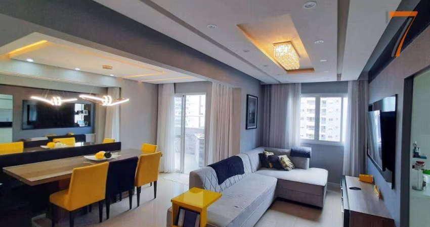 Apartamento com 3 dormitórios à venda, 136 m² por R$ 789.900,00 - Floresta - São José/SC