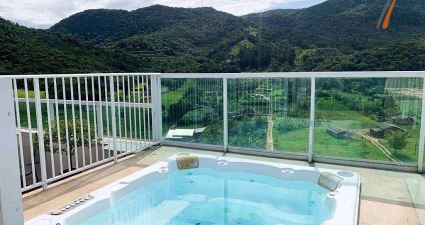 Apartamento com 3 dormitórios para alugar, 133 m² por R$ 4.700,00/mês - Cidade Universitária Pedra Branca - Palhoça/SC
