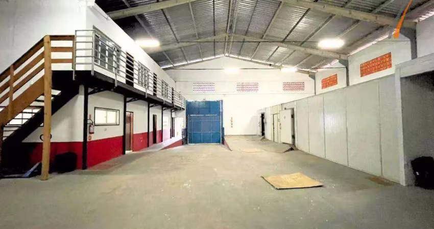 Galpão para alugar, 900 m² por r$ 18.506,00/mês - areias - são josé/sc