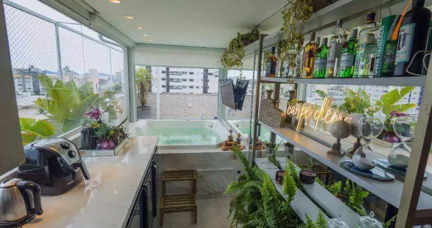 Cobertura com 3 dormitórios para alugar, 230 m² por r$ 10.967,00/mês - canto - florianópolis/sc
