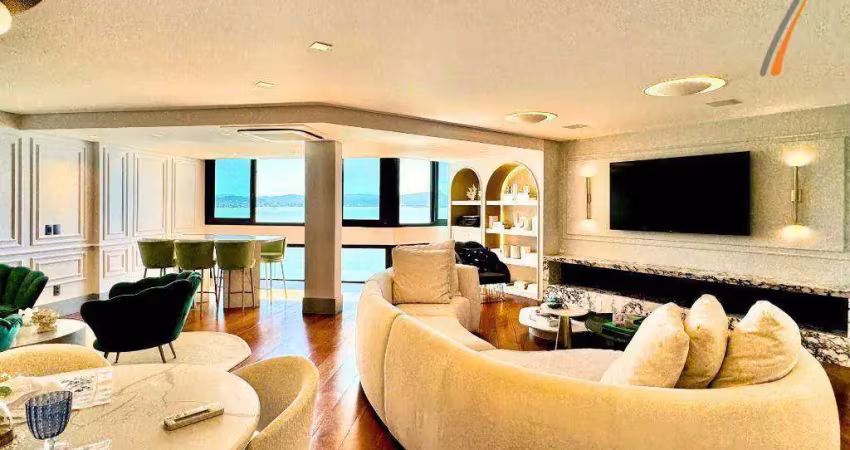 Apartamento com 3 dormitórios à venda, 250 m² por R$ 4.950.000,00 - Beira Mar - Florianópolis/SC