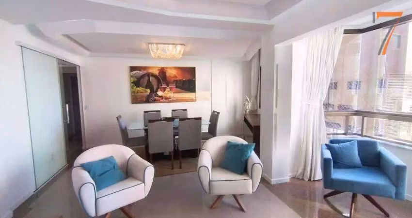 Apartamento com 3 dormitórios à venda, 119 m² por r$ 1.700.000,00 - centro - florianópolis/sc