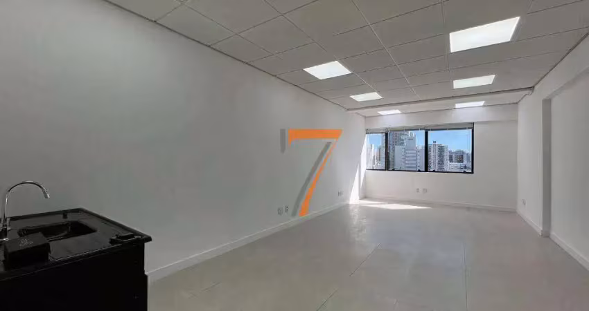Sala, 37 m² - venda por r$ 390.000,00 ou aluguel por r$ 2.924,60/mês - estreito - florianópolis/sc