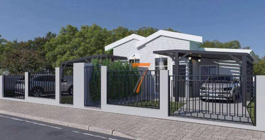 Casa com 3 dormitórios à venda, 80 m² por R$ 536.000,00 - Fundos - Biguaçu/SC