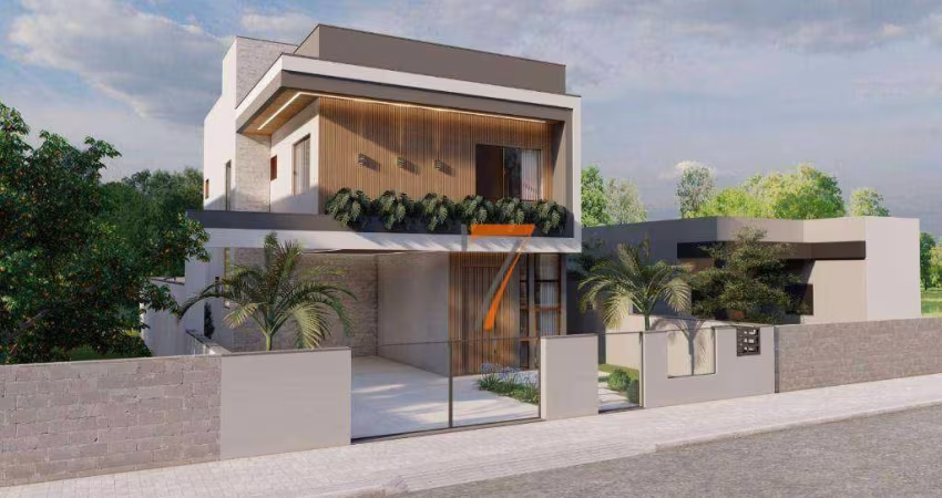 Casa com 3 dormitórios à venda, 137 m² por R$ 940.000,00 - Forquilhas - São José/SC