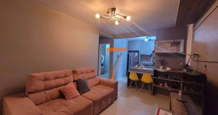 Apartamento com 2 dormitórios à venda, 48 m² por R$ 350.000,00 - Roçado - São José/SC