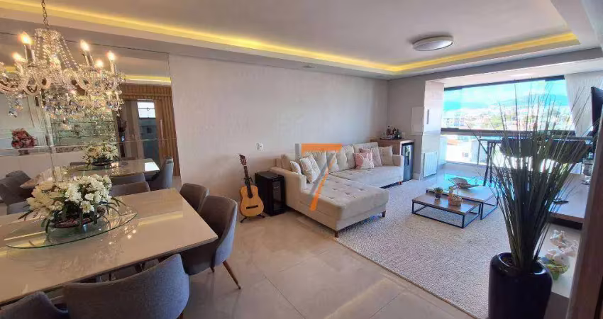 Apartamento com 3 dormitórios à venda, 123 m² por r$ 1.690.000,00 - balneário - florianópolis/sc