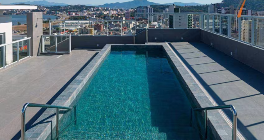 Studio com 1 dormitório para alugar, 45 m² por R$ 4.270,00/mês - Campinas - São José/SC