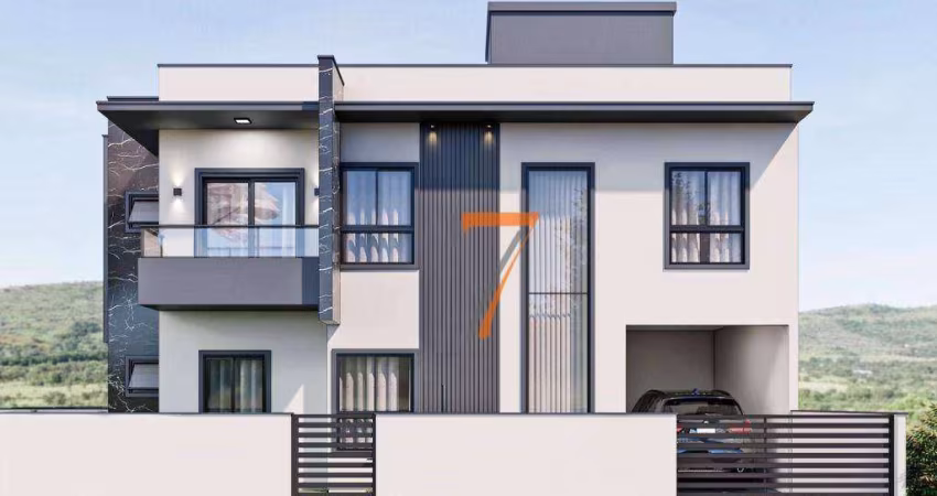 Sobrado com 3 dormitórios à venda, 110 m² por R$ 570.000,00 - Sertão do Maruim - São José/SC