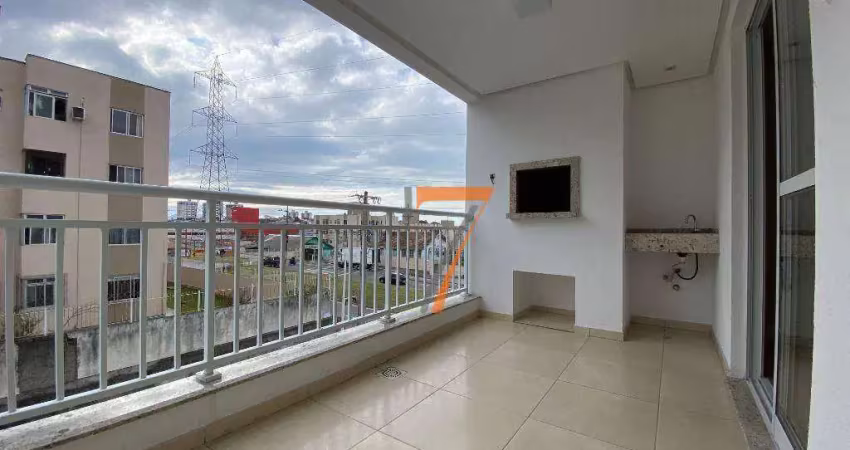 Apartamento com 2 dormitórios à venda, 84 m² por r$ 590.000,00 - bela vista - são josé/sc