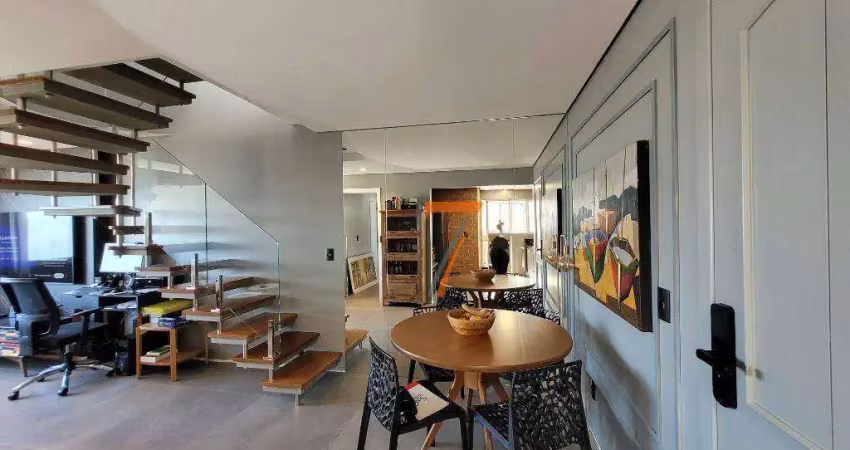 Apartamento com 2 dormitórios à venda, 130 m² por r$ 1.499.000,00 - estreito - florianópolis/sc