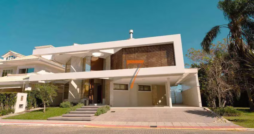 Casa com 3 dormitórios à venda, 488 m² por r$ 8.900.000,00 - santa mônica - florianópolis/sc