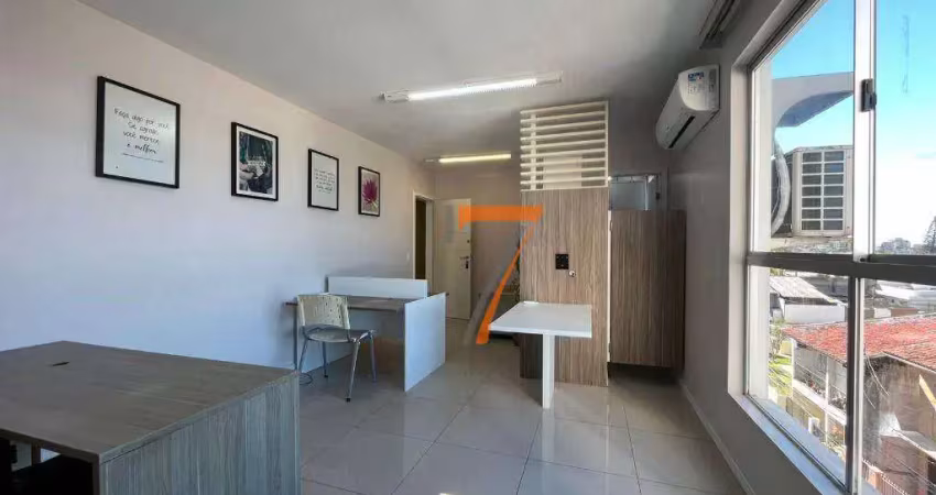 Sala para alugar, 30 m² por r$ 2.060,25/mês - estreito - florianópolis/sc