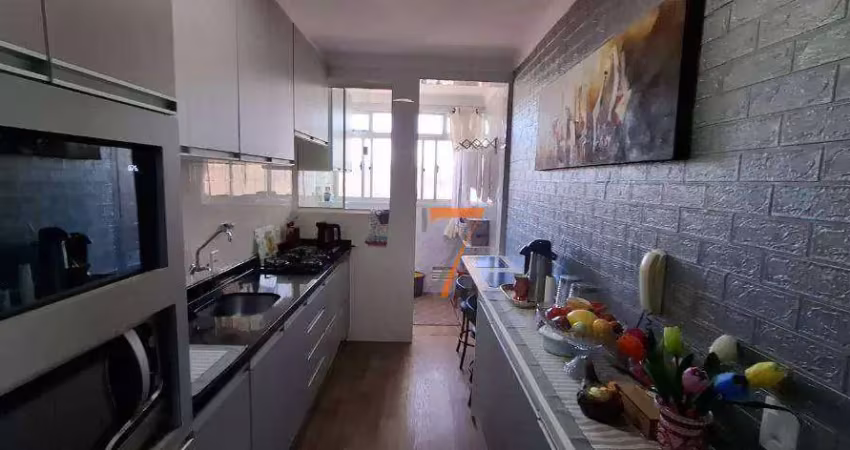 Apartamento com 3 dormitórios à venda, 76 m² por r$ 595.000,00 - barreiros - são josé/sc