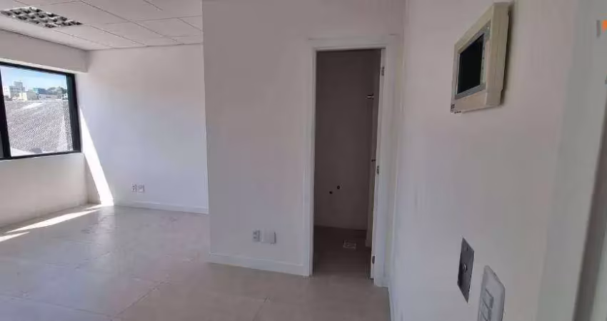 Sala para alugar, 31 m² por r$ 2.160,00/mês - estreito - florianópolis/sc