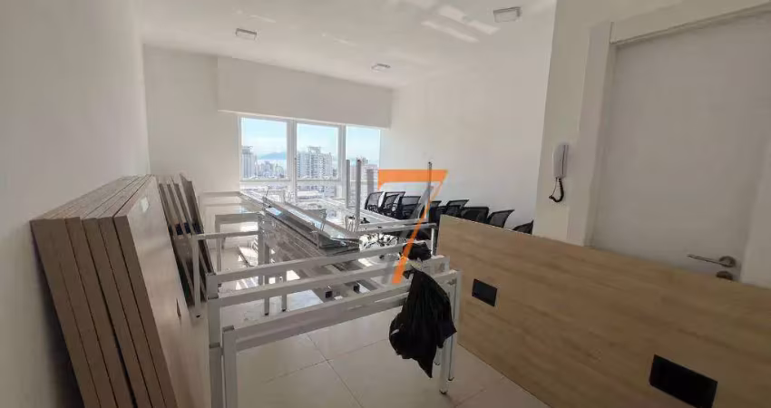 Sala para alugar, 24 m² por r$ 2.818,73/mês - estreito - florianópolis/sc