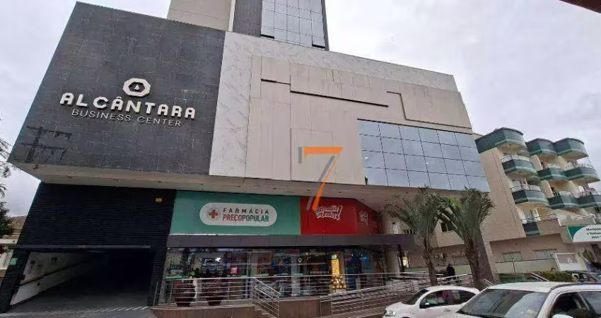 Sala para alugar, 54 m² por r$ 3.678,00/mês - centro - biguaçu/sc