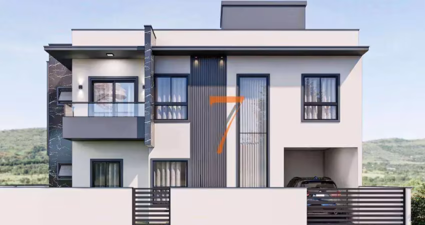 Casa com 3 dormitórios à venda, 110 m² por r$ 570.000,00 - sertão do maruim - são josé/sc