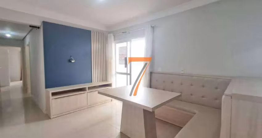 Apartamento com 2 dormitórios para alugar, 60 m² por r$ 3.044,00/mês - cidade universitária pedra branca - palhoça/sc