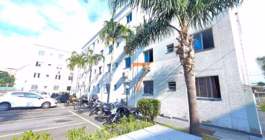 Apartamento com 2 dormitórios à venda, 55 m² por r$ 285.000 - roçado - são josé/sc