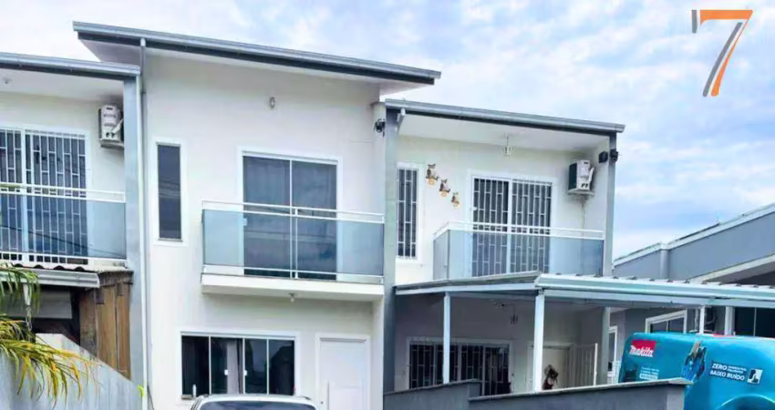 Casa com 2 dormitórios para alugar, 70 m² por r$ 2.991,99/mês - forquilhas - são josé/sc