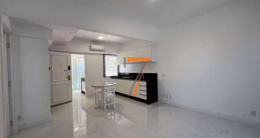 Apartamento com 1 dormitório para alugar, 42 m² por r$ 4.380,00/mês - centro - florianópolis/sc