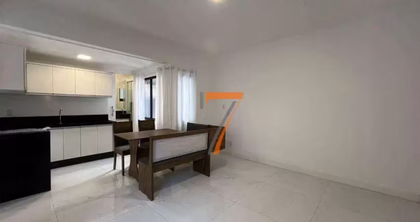 Studio com 1 dormitório para alugar, 32 m² por r$ 3.380,00/mês - centro - florianópolis/sc