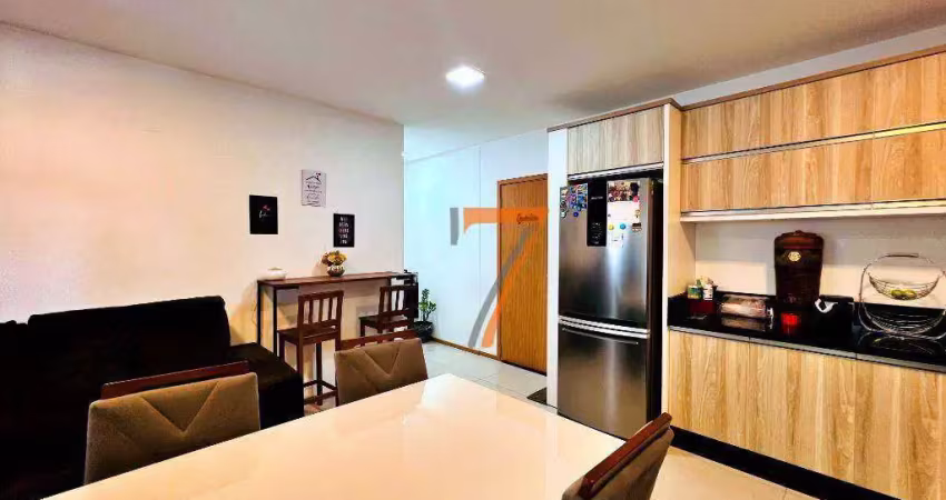 Apartamento com 2 dormitórios à venda, 65 m² por r$ 475.000,00 - areias - são josé/sc