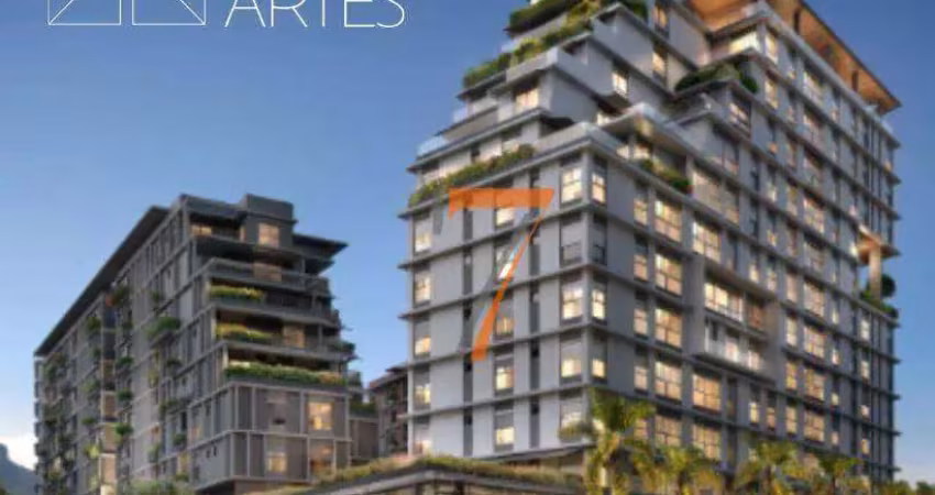 Apartamento com 1 dormitório à venda, 42 m² por r$ 590.000,00 - pedra branca - palhoça/sc