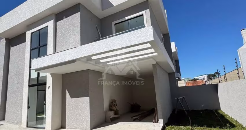 Sobrado para venda em curitiba, xaxim, 3 dormitórios, 1 suíte, 3 banheiros, 1 vaga