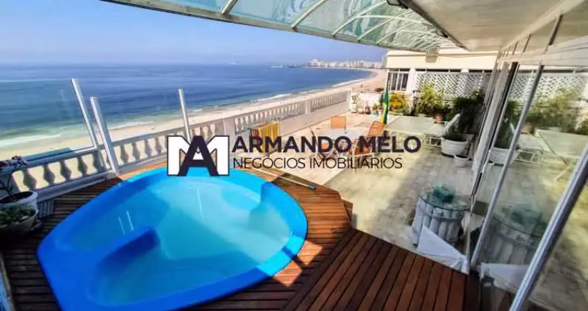 Cobertura com 4 quartos à venda na Avenida Atlântica, Copacabana, Rio de Janeiro