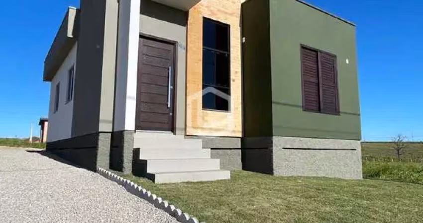Loteamento parque dos açores - casa de 3 dormitórios - sanga funda - içara