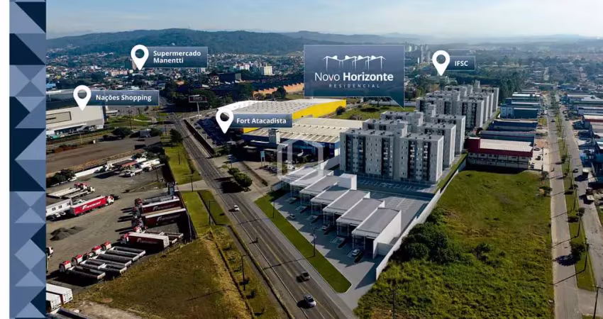 Novo horizonte - apartamento em presidente vargas, içara/sc
