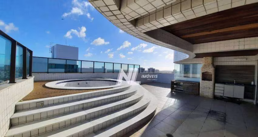 Bossa Nova em Capim Macio - Cobertura linear com 240m² - 3suites - Jacuzzi