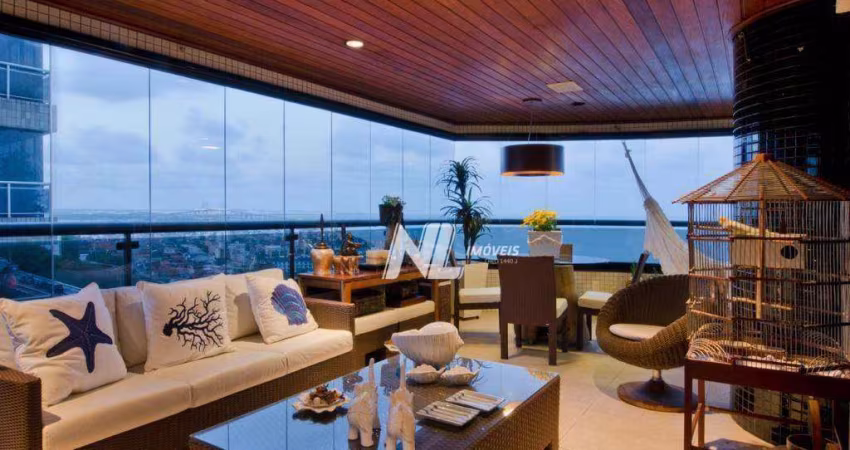 Apartamento alto padrão  com 4 suítes à venda, 449m² - Petrópolis - Natal/RN