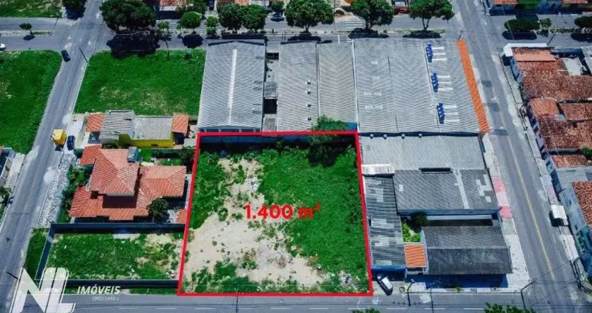 Terreno à venda, 1400 m² por r$ 699.900,00 - centro - parnamirim/rn