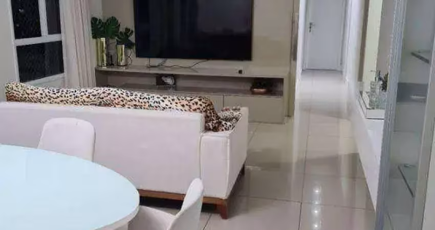 Apartamento semi mobiliado - 117m² 4quartos 1suite -  varanda ampla - 2vagas