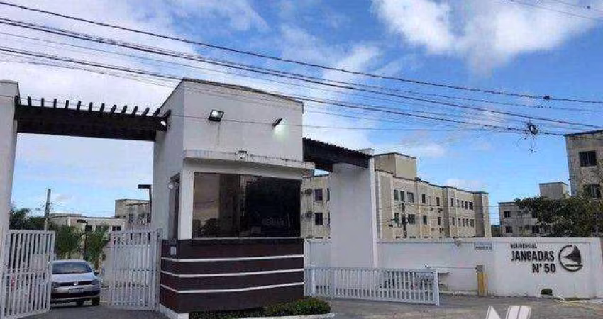 Apartamento com 2 dormitórios, 50 m² - venda por R$ 180.000,00 ou aluguel por R$ 1.250,00/mês - Nova Parnamirim - Parnamirim/RN