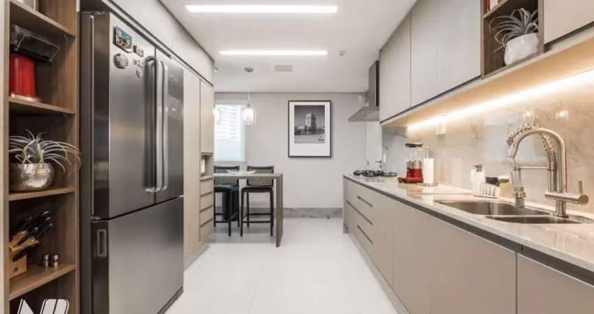 Apartamento com 150m² 3suites mobiliado - em petrópolis