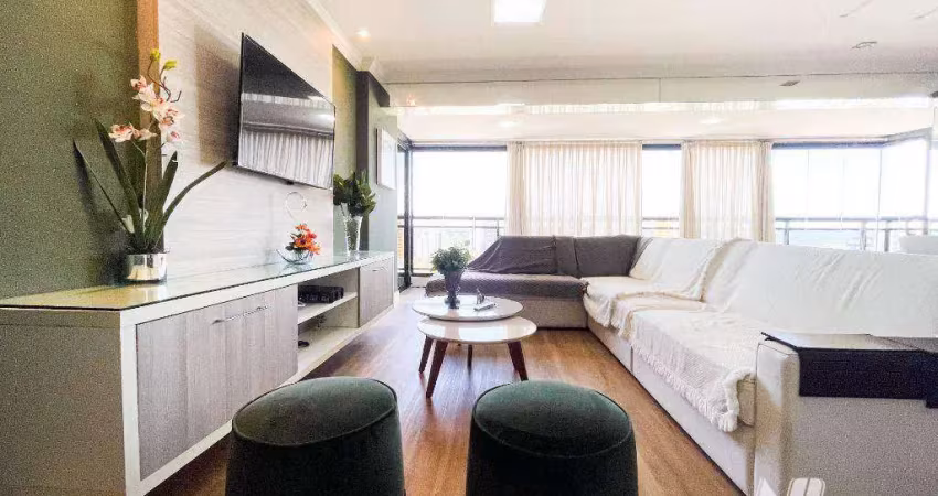 Apartamento em Lagoa Nova com 165m², andar alto, 4 quartos, 3 vagas