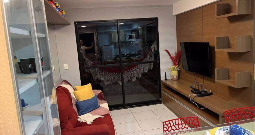 Apartamento com 2 dormitórios à venda, 56 m² por R$ 370.000,00 - Ponta Negra - Natal/RN