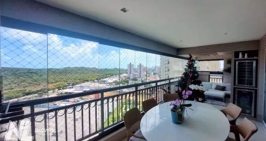 Apartamento em capim macio - vista livre - 196m² - 3suites - 4vagas